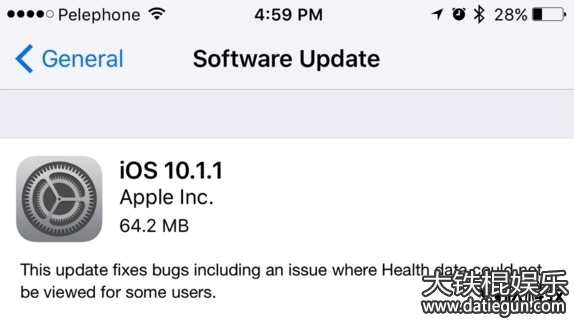 iOS 10.1.1ʽ޸ݶʧ