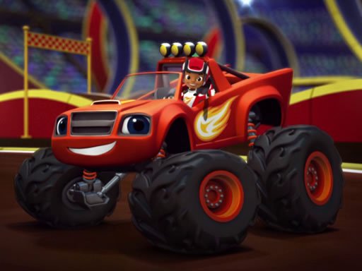Blaze Monster Trucks Hidden Stars